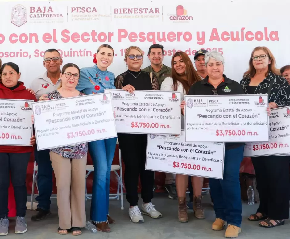 Destaca Baja California a nivel nacional en pesca y acuacultura