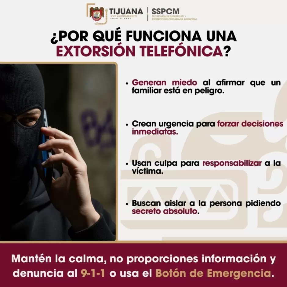 Extorsi�n telef�nica