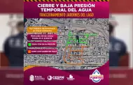 CESPM llevar� a cabo trabajos de entronque que ocasionar�n cierre y baja presi�n de agua en Jardines del Lago