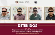 Asegura Polic�a Municipal de Tijuana a cuatro personas por delitos contra la salud