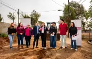 En atenci�n a solicitudes ciudadanas, alcaldesa Claudia Agat�n encabeza supervisi�n de dos obras de pavimentaci�n en Chapultepec II
