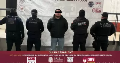 Cae presunto homicida en Tijuana