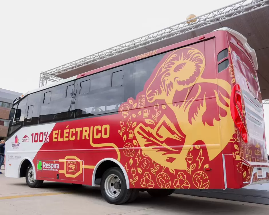 Ruta de transporte p�blico 100% el�ctrica