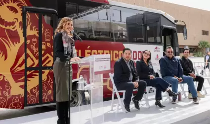 Ruta de transporte p�blico 100% el�ctrica