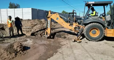 Reposici�n de tuber�a de alcantarillado pluvial en la colonia Esperanza
