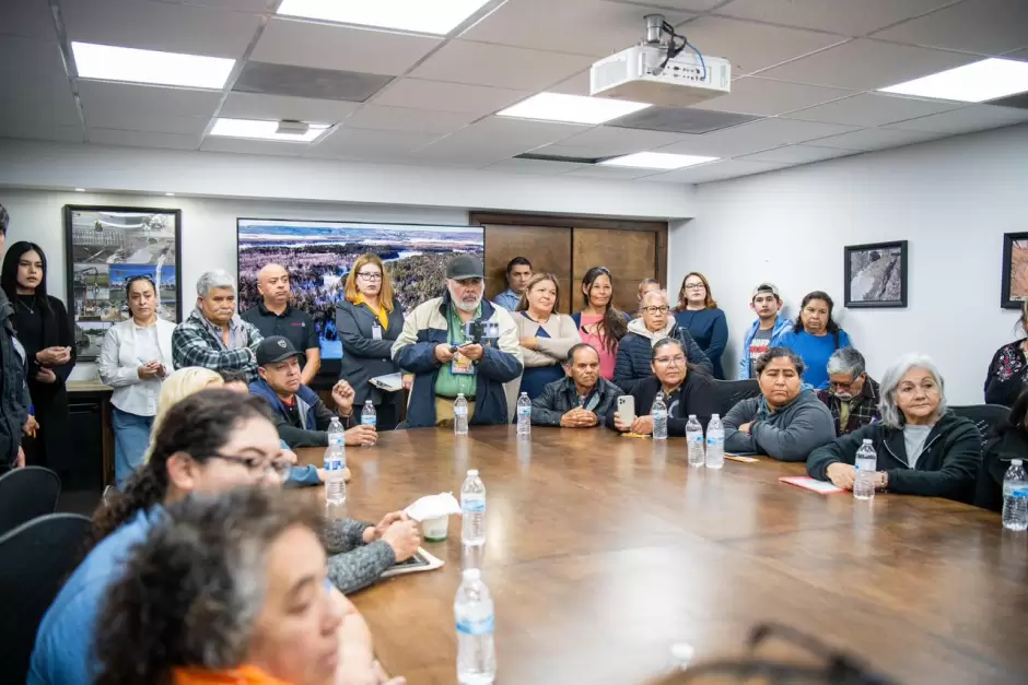 Dialoga directora de CESPT, M�nica Vega, con l�deres comunitarios para fortalecer atenci�n ciudadana