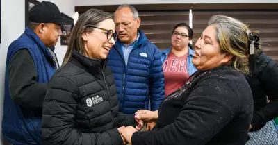 Dialoga directora de CESPT, M�nica Vega, con l�deres comunitarios para fortalece