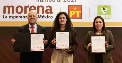 Morena, PT y PVEM firman alianza rumbo a elecciones 2027