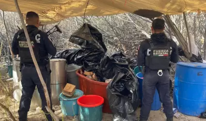 Localizan laboratorio clandestino en Ensenada