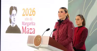 Presidenta Claudia Sheinbaum y Marina del Pilar