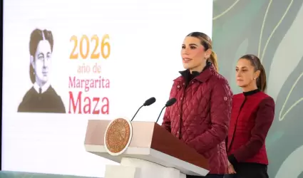 Presidenta Claudia Sheinbaum y Marina del Pilar
