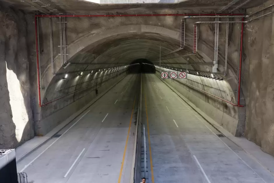 Inauguración de la primera etapa del viaducto elevado de Tijuana