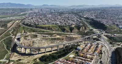 Inauguraci�n de la primera etapa del viaducto elevado de Tijuana