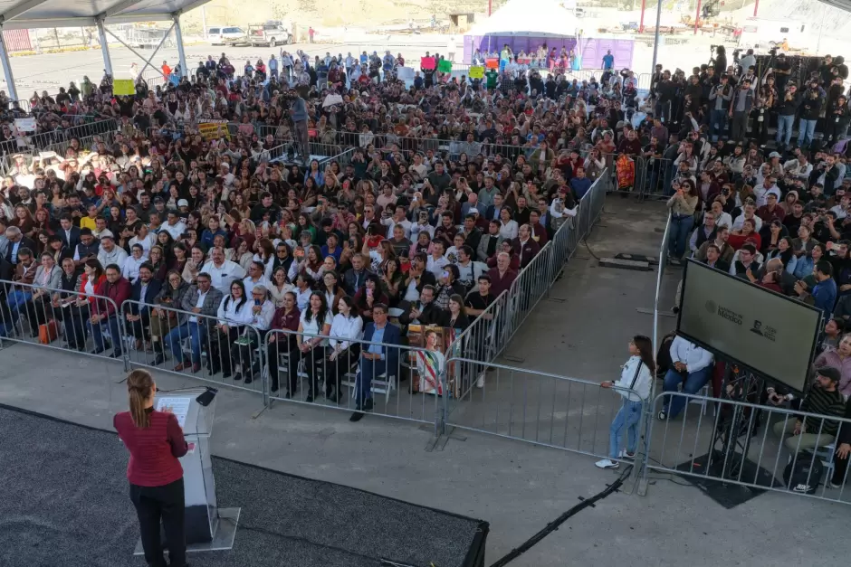 Sheinbaum inaugura primera etapa de la Universidad Nacional Rosario Castellanos en Tijuana