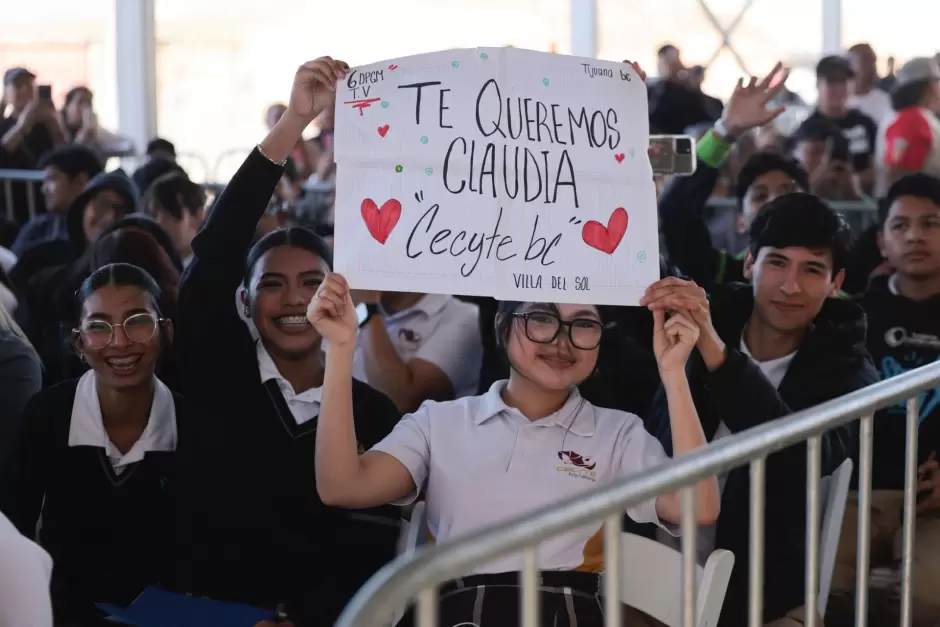 Sheinbaum inaugura primera etapa de la Universidad Nacional Rosario Castellanos en Tijuana