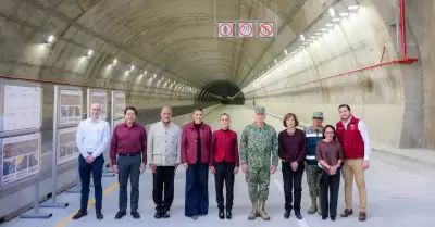 Inauguran Claudia Sheinbaum y Marina del Pilar primer tramo del Viaducto Elevado