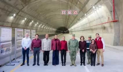Inauguran Claudia Sheinbaum y Marina del Pilar primer tramo del Viaducto Elevado