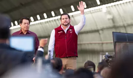 Inauguraci�n del Viaducto Elevado y la Universidad Rosario Castellanos