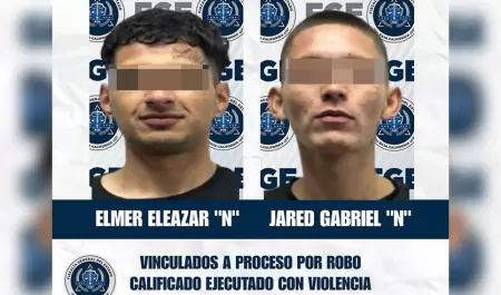 Vinculados a proceso robo calificado ejecutado con violencia en la Zona Centro