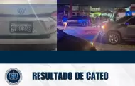 Durante cateo en Tecate, la FGE recupera veh�culo implicado en un delito