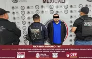 Captura FESC e Interpol en Mexicali a individuo buscado por delincuencia organizada en EE. UU.