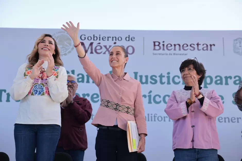 Claudia Sheinbaum anuncia Centro Integrador del Plan de Justicia en San Quint�n