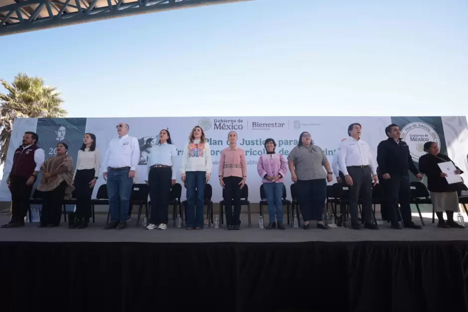 Claudia Sheinbaum anuncia Centro Integrador del Plan de Justicia en San Quint�n