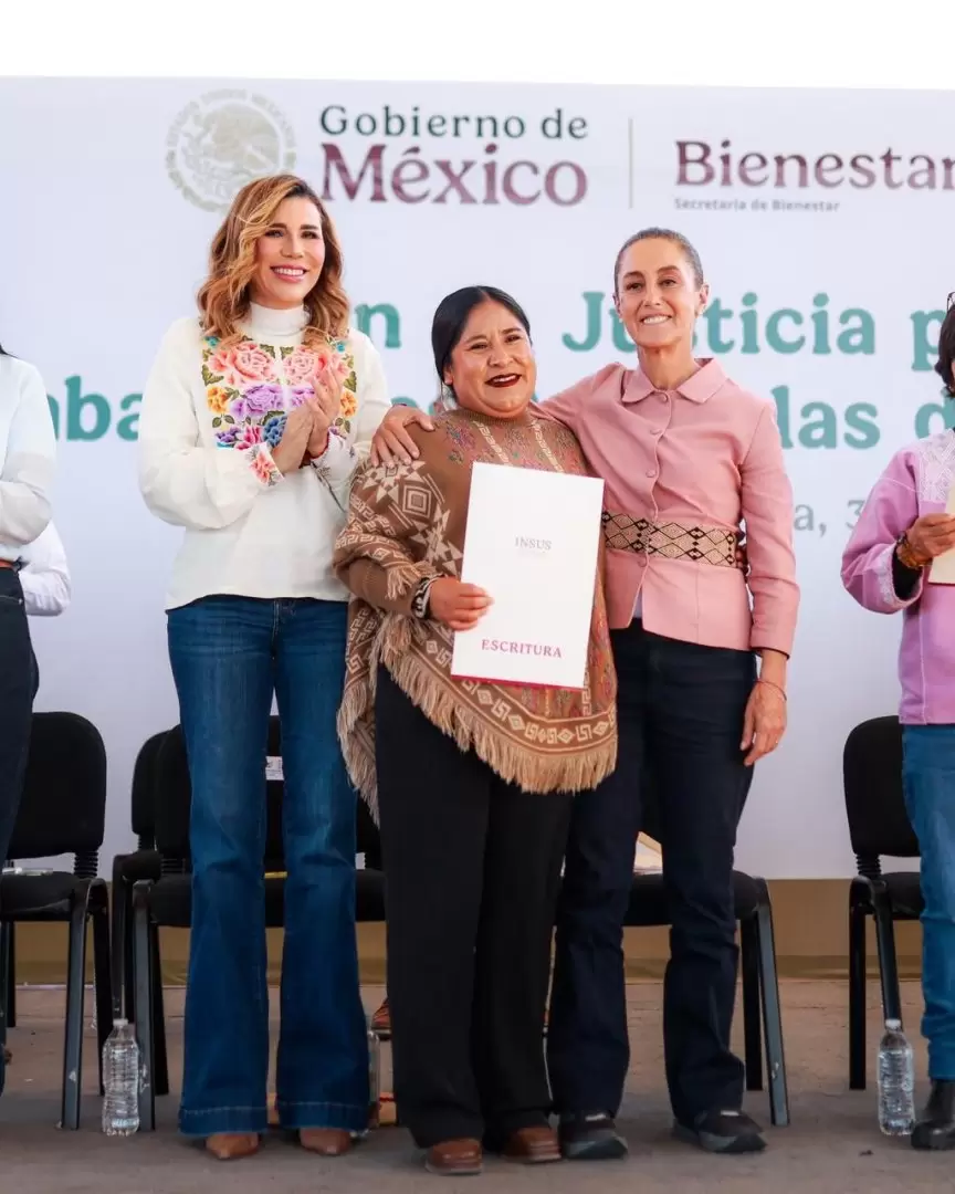 Celebra gobernadora Marina del Pilar el Plan de Justicia Integral para San Quint�n de la presidenta Claudia Sheinbaum Pardo