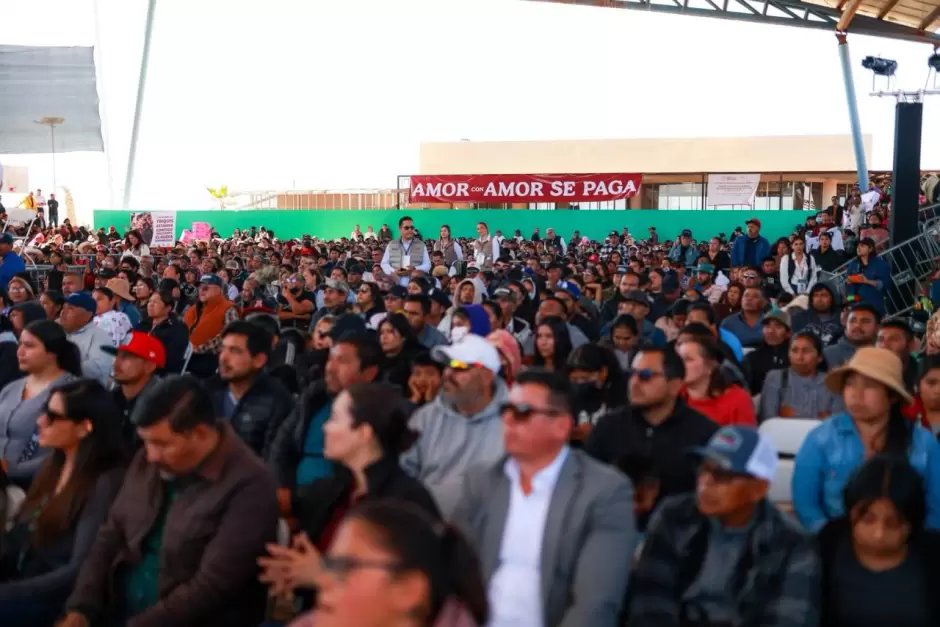 Celebra gobernadora Marina del Pilar el Plan de Justicia Integral para San Quint�n de la presidenta Claudia Sheinbaum Pardo