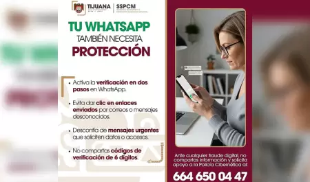 Alertan por incremento en robo de cuentas de WhatsApp mediante correos y enlaces