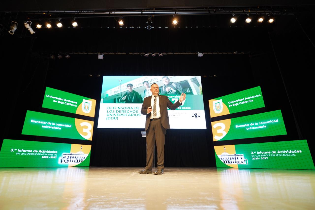 Resultados que proyectan futuro: rector de la UABC presenta su tercer ...