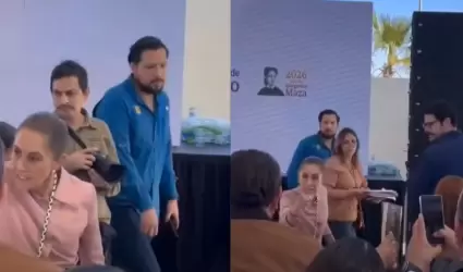 Sheinbaum llama la atenci�n a diputados de BC