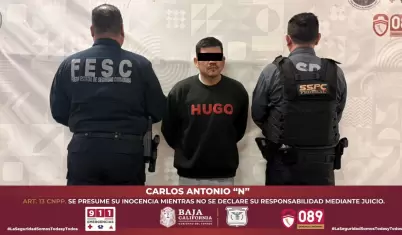 Fuerza Estatal captura a sujeto armado en Tijuana