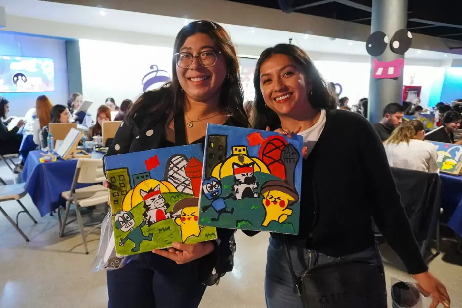 Noche de colores al estilo animé