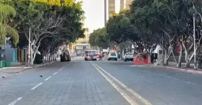 Contin�an cierres en avenida Revoluci�n por reparaci�n de fuga de gas