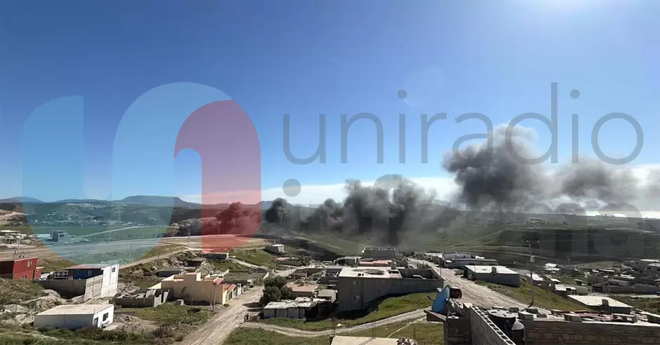 Incendio en ducto de Pemex provocó evacuaciones preventivas en Rosarito