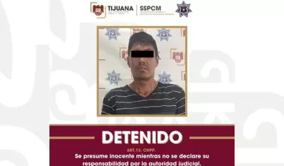 Presunto responsable de robo con violencia