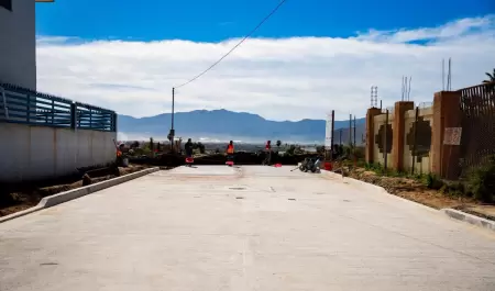 Obras de pavimentaci�n