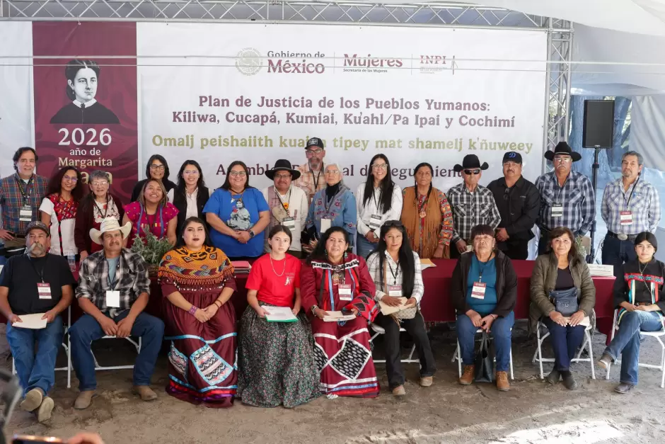 Asamblea regional del Plan de Justicia de los Pueblos Yumanos