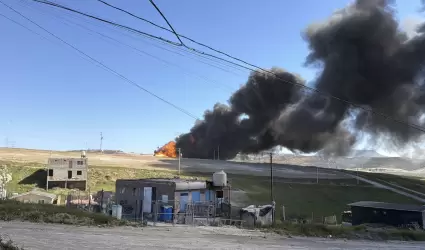 Explosi�n en ducto de Pemex en Rosarito