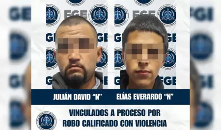 Vinculados a proceso por robo calificado