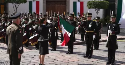 Acompa�a gobernadora Marina del Pilar a Claudia Sheinbaum Pardo en el 109 aniver