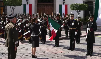 Acompa�a gobernadora Marina del Pilar a Claudia Sheinbaum Pardo en el 109 aniver