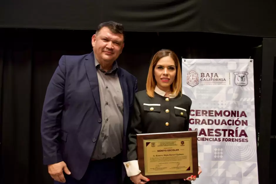 Ceremonia de graduaci�n de la VI generaci�n de la Maestr�a en Ciencias Forenses