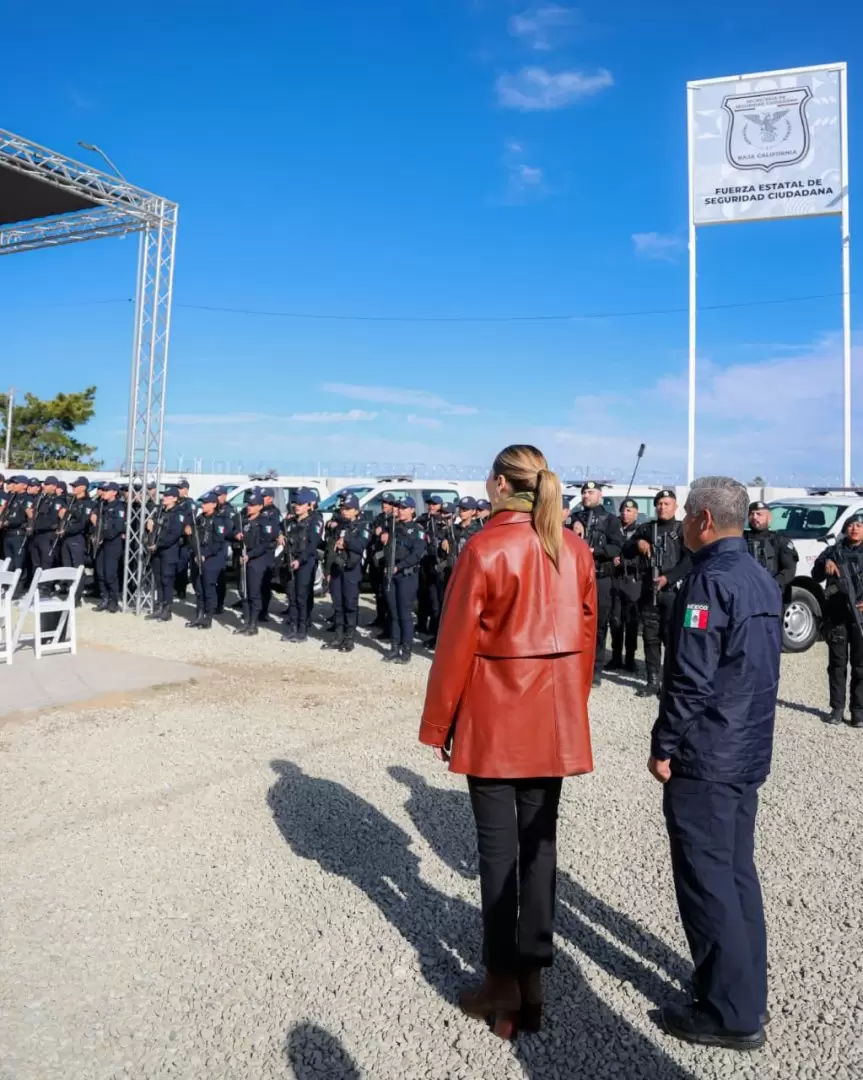 Fortalecen seguridad en La Rumorosa con nueva base operativa de la FESC