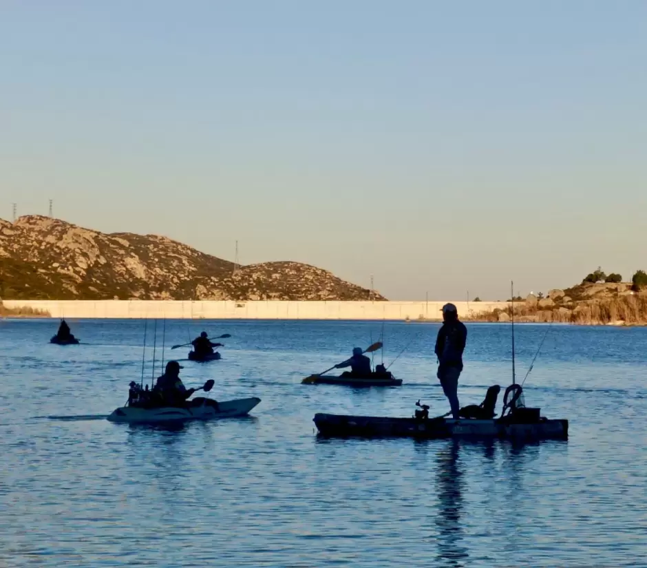 Inicia en la presa "Las Auras" de Tecate el calendario oficial de pesca deportiva Baja California 2026