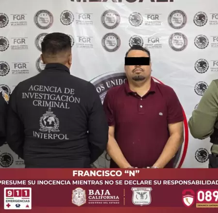 Capturan en Mexicali a objetivo de alto perfil requerido por la justicia estadou