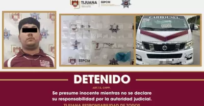 Detenido taxista de ruta por posesi�n de presunta droga