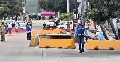 Socav�n en Centro de Tijuana