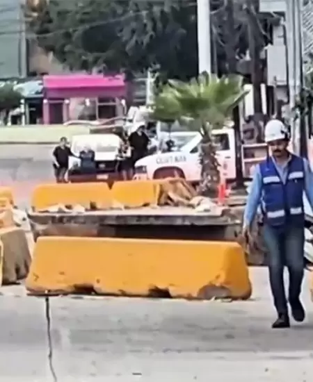 Socav�n en Centro de Tijuana